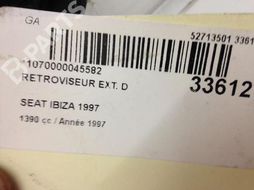 Right mirror SEAT IBIZA II (6K1) 1.4 i | BP9593638C27 
