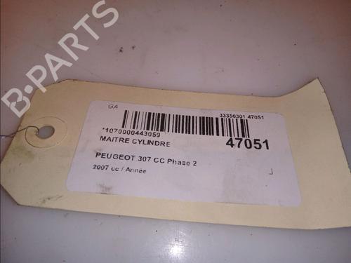 Used Brake master cylinder PEUGEOT 307 CC (3B) 1.6 16V (110 hp) 23173761