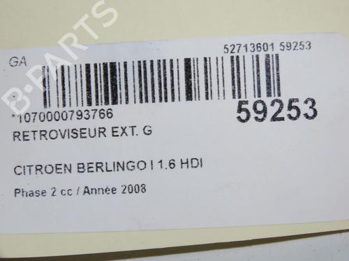 Retrovisor esquerdo Retrovisor esquerdo 39387880 39387880