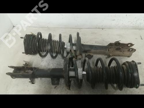 Used Right front shock absorber FORD FIESTA VI (CB1, CCN) 1.4 TDCi (68 hp) 9607528