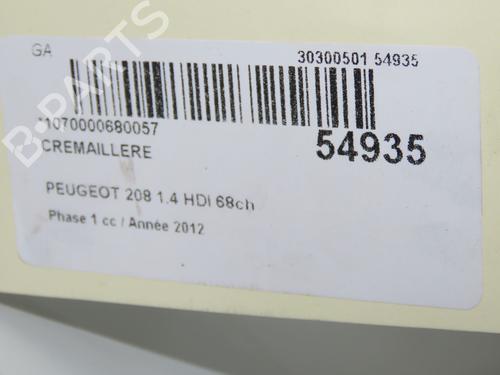 Steering rack PEUGEOT 208 I (CA_, CC_) 1.4 HDi | BP31302711M22 