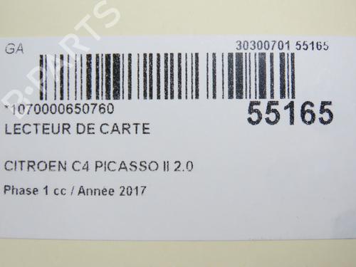 Card reader CITROËN C4 Grand Picasso II (DA_, DE_) 2.0 BlueHDi 150 | BP31120272E4 