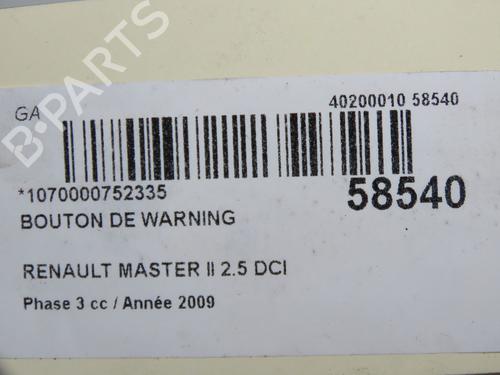 Warning switch RENAULT MASTER II Van (FD) 2.5 dCi (FD01, FD02, FD21, FD22, FD31, FD32, FD3Y, FD71,... | BP36395847I22  - Image 5
