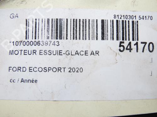 Rear wiper motor FORD ECOSPORT 1.0 EcoBoost | BP28969799M102 