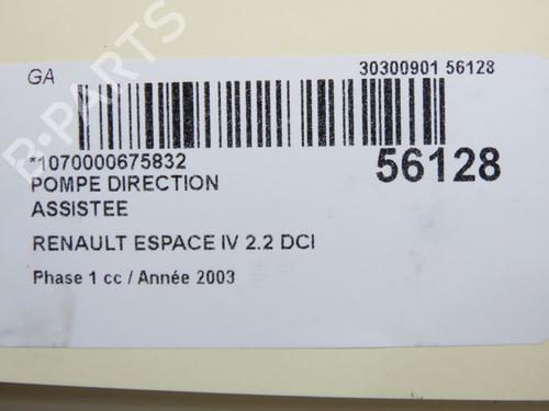 Steering pump RENAULT ESPACE IV (JK0/1_) 2.2 dCi (JK0H) | BP33222718M99 - Image 7