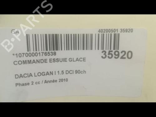 Used Steering column stalk DACIA LOGAN MCV (KS_) 1.5 dCi (KS0W) (86 hp) 9602308