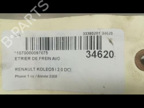 Used Right front brake caliper RENAULT KOLEOS I (HY_) 2.0 dCi 4x4 (HY0K) (150 hp) 14877233