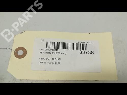 Rear right lock PEUGEOT 307 (3A/C) 2.0 HDi 110 | BP9593889C99 