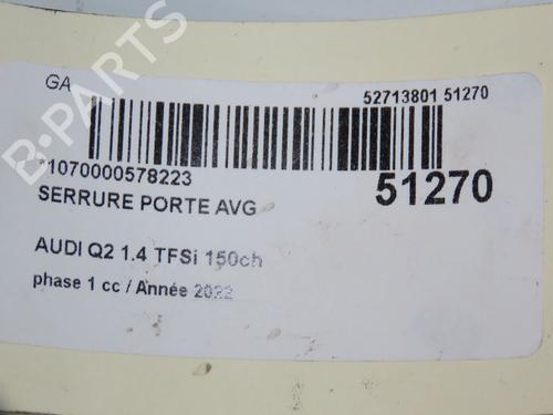 Front left lock AUDI Q2 (GAB, GAG) 35 TFSI | BP32308409C98 - Image 4