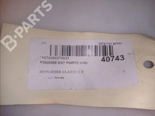Rear right exterior door handle MERCEDES-BENZ C-CLASS (W203) C 200 Kompressor (203.045) | BP11103201C130 