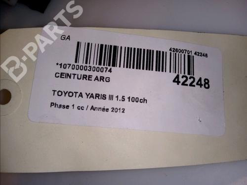 Rear left belt tensioner TOYOTA YARIS (_P13_) 1.5 Hybrid (NHP130_, NHP130) | BP11101665C89 
