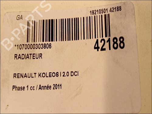 Used Water radiator RENAULT KOLEOS I (HY_) 2.0 dCi 4x4 (HY0K) (150 hp) 9616797