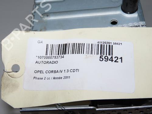 Bilradio Bilradio OPEL CORSA D (S07) 1.3 CDTI (L08, L68) (75 hp) 37455493 37455493