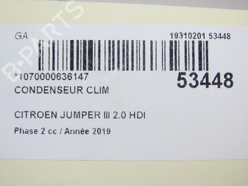 Used Heater matrix CITROËN JUMPER II Van 2.0 BlueHDi 130 (130 hp) 28967191