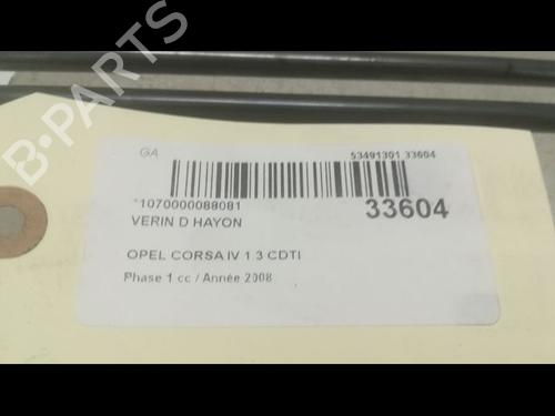 Tailgate lift support OPEL CORSA D (S07) 1.3 CDTI (L08, L68) | BP14879585C138 