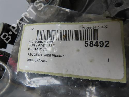 Gearbox PEUGEOT 2008 I (CU_) 1.2 VTi | BP36493717M3  - Image 7