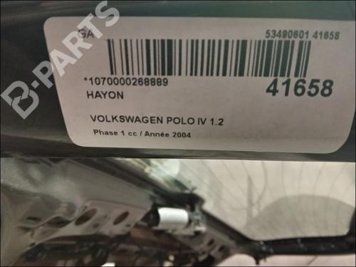 Tailgate VW POLO (9N_, 9A_) 1.2 12V | BP9612515C6 