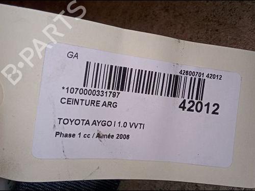 rear-left-belt-tensioner-toyota-aygo-_b1_-10-kgb10_-kgb10r-733700h010c3-2005-2006-2007-2008-2009-2010-2011-2012-2013-2014-9619262 main image