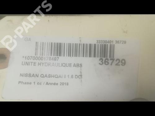 ABS pump NISSAN QASHQAI II SUV (J11, J11_) 1.6 dCi | BP9603634M43 