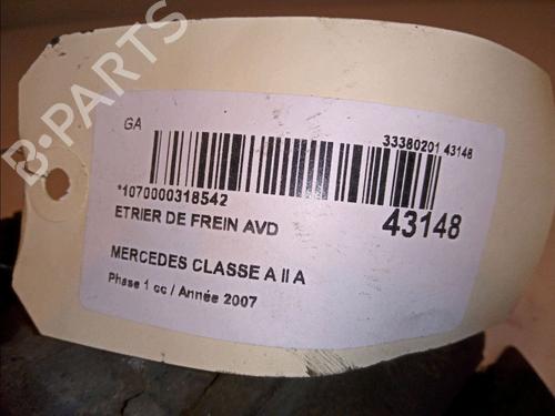 Used Right front brake caliper MERCEDES-BENZ A-CLASS (W169) A 180 CDI (169.007, 169.307) (109 hp) 14877591