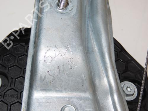 Front right window mechanism DACIA SANDERO II 1.0 SCe 75 (B8JC, B8JD) | BP19319559C23 