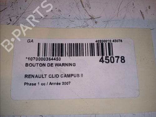 warning-switch-renault-clio-ii-bb_-cb_-12-bb0a-bb0f-bb10-bb1k-bb28-bb2d-bb2h-cb0a-8200634256-1998-1999-2000-2001-2002-2003-2004-2005-2006-2007-2008-2009-2010-2011-2012-2013-2014-2015-2016-11100812 main image