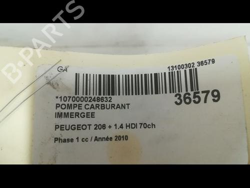 Used Fuel pump PEUGEOT 206+ (2L_, 2M_) 1.4 HDi eco 70 (68 hp) 9609474
