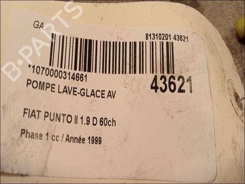 Used Washer pump Washer pump FIAT PUNTO (188_) 1.9 DS 60 (188.031, .051, .231, .251) (60 hp) 14881632 14881632