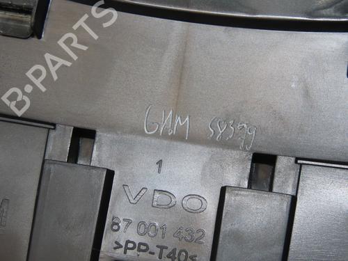 Used Instrument cluster Instrument cluster OPEL MERIVA A MPV (X03) 1.4 16V Twinport LPG (E75) (90 hp) 36510940 36510940