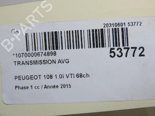 Left front driveshaft PEUGEOT 108 1.0 VTi | BP36367552M38 - Image 5