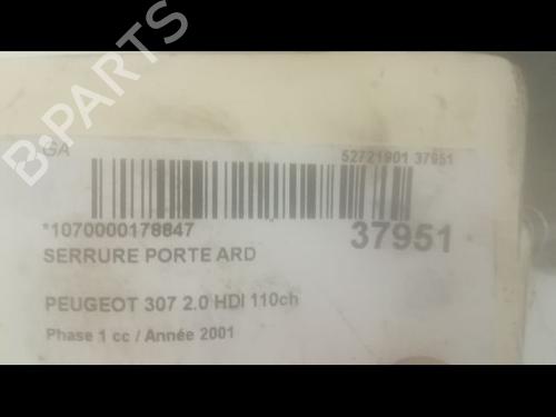 Used Rear right lock PEUGEOT 307 (3A/C) 2.0 HDi 110 (107 hp) 23177004
