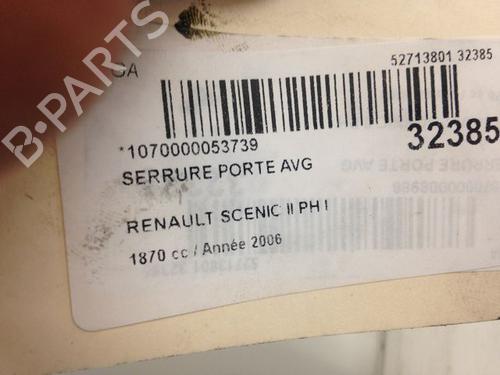 Used Front left lock RENAULT SCÉNIC II (JM0/1_) 1.9 dCi (125 hp) 9594263