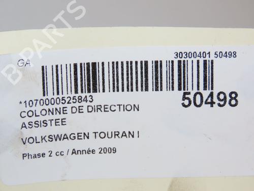 Used Steering column Steering column VW TOURAN (1T1, 1T2) 2.0 TDI 16V (140 hp) 19170674 19170674