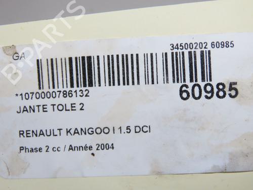 Fælk RENAULT KANGOO (KC0/1_) 1.5 dCi (KC07) | BP38527448C45 - Image 4