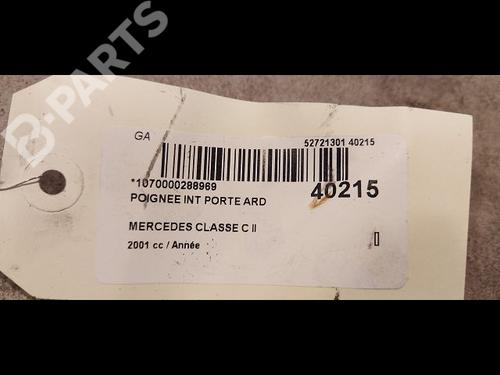 Rear right interior door handle MERCEDES-BENZ C-CLASS (W203) C 220 CDI (203.006) | BP9615303I16 