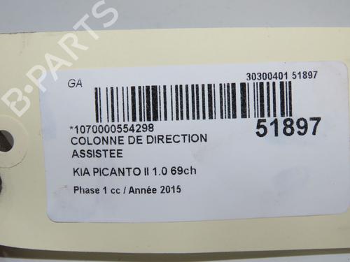 Steering column KIA PICANTO II (TA) 1.0 | BP33561786M21 - Image 5