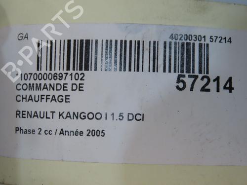 Climate control RENAULT KANGOO (KC0/1_) 1.5 dCi (KC08, KC09) | BP36246633I5 - Image 5