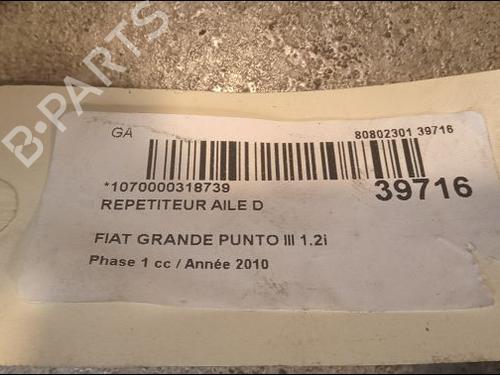 Used Right side indicator FIAT GRANDE PUNTO (199_) 1.2 (65 hp) 14880362