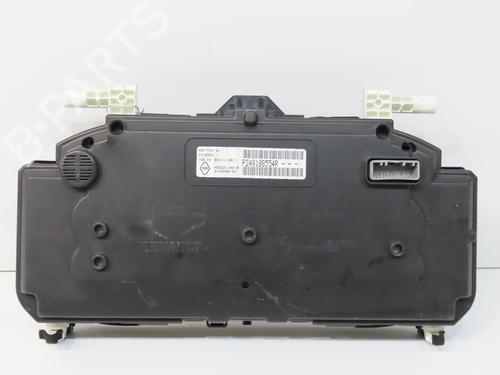 Used Instrument cluster Instrument cluster RENAULT CLIO III (BR0/1, CR0/1) 1.5 dCi (75 hp) 9612696 9612696