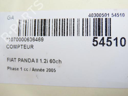 Instrument cluster FIAT PANDA (169_) 1.2 (169.AXB11, 169.AXB1A) | BP28830535C47