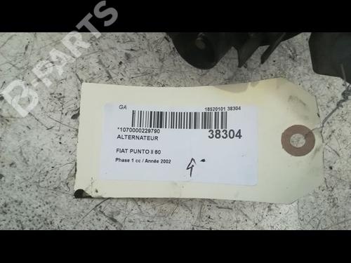 Alternator FIAT PUNTO (188_) 1.2 60 (188.030, .050, .130, .150, .230, .250) | BP9607646M7 