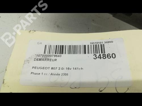Starter PEUGEOT 807 (EB_) 2.0 16V | BP9596258M8 