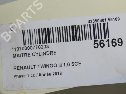 Brake master cylinder RENAULT TWINGO III (BCM_, BCA_) 1.0 SCe 70 | BP36494113M77 - Image 6