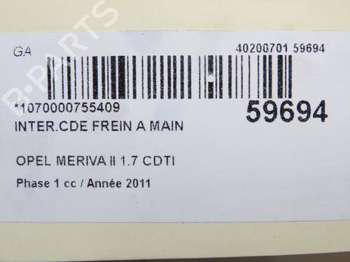 Switch OPEL MERIVA B MPV (S10) 1.7 CDTI (75) | BP37252329I30 - Image 4