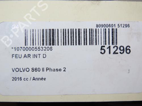 Right tailgate light VOLVO S60 II (134) D3 | BP21755563C80