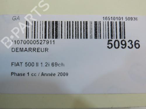Starter FIAT 500 (312_) 1.2 (312AXA1A) | BP30164275M8 - Image 6