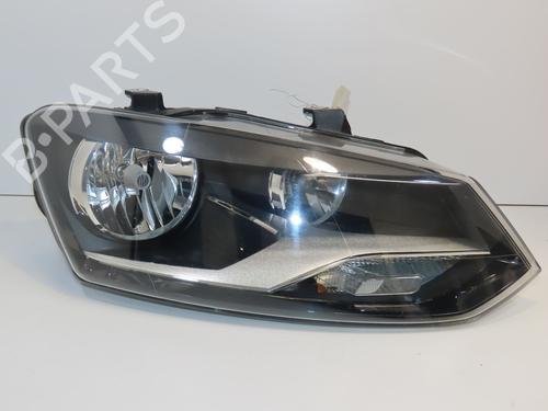 Højre forlygte VW POLO V (6R1, 6C1) 1.6 TDI (90 hp) 28969424