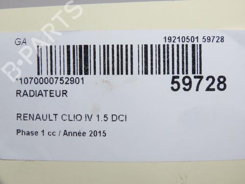 Køler Køler RENAULT CLIO IV (BH_) 1.5 dCi 75 (75 hp) 36850206 36850206