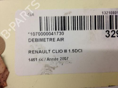 Used Mass air flow sensor RENAULT CLIO III (BR0/1, CR0/1) 1.5 dCi (C/BR0G, C/BR1G) (68 hp) 9593334