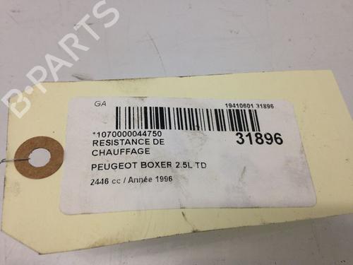 heater-resistor-peugeot-boxer-van-230l-25-td-6441a8-1994-1995-1996-1997-1998-1999-2000-2001-2002-2003-2004-2005-2006-11677032 main image
